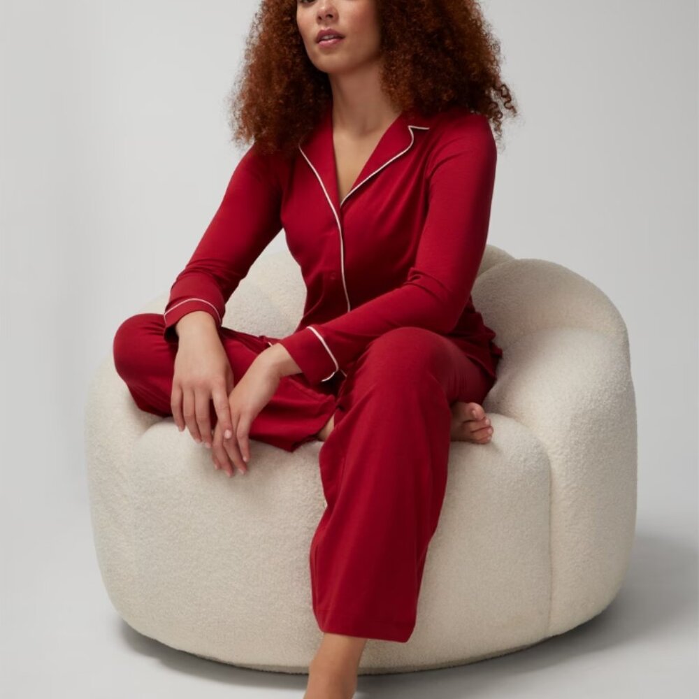 NWT Soma Embraceable Long Sleeve Pajama Set